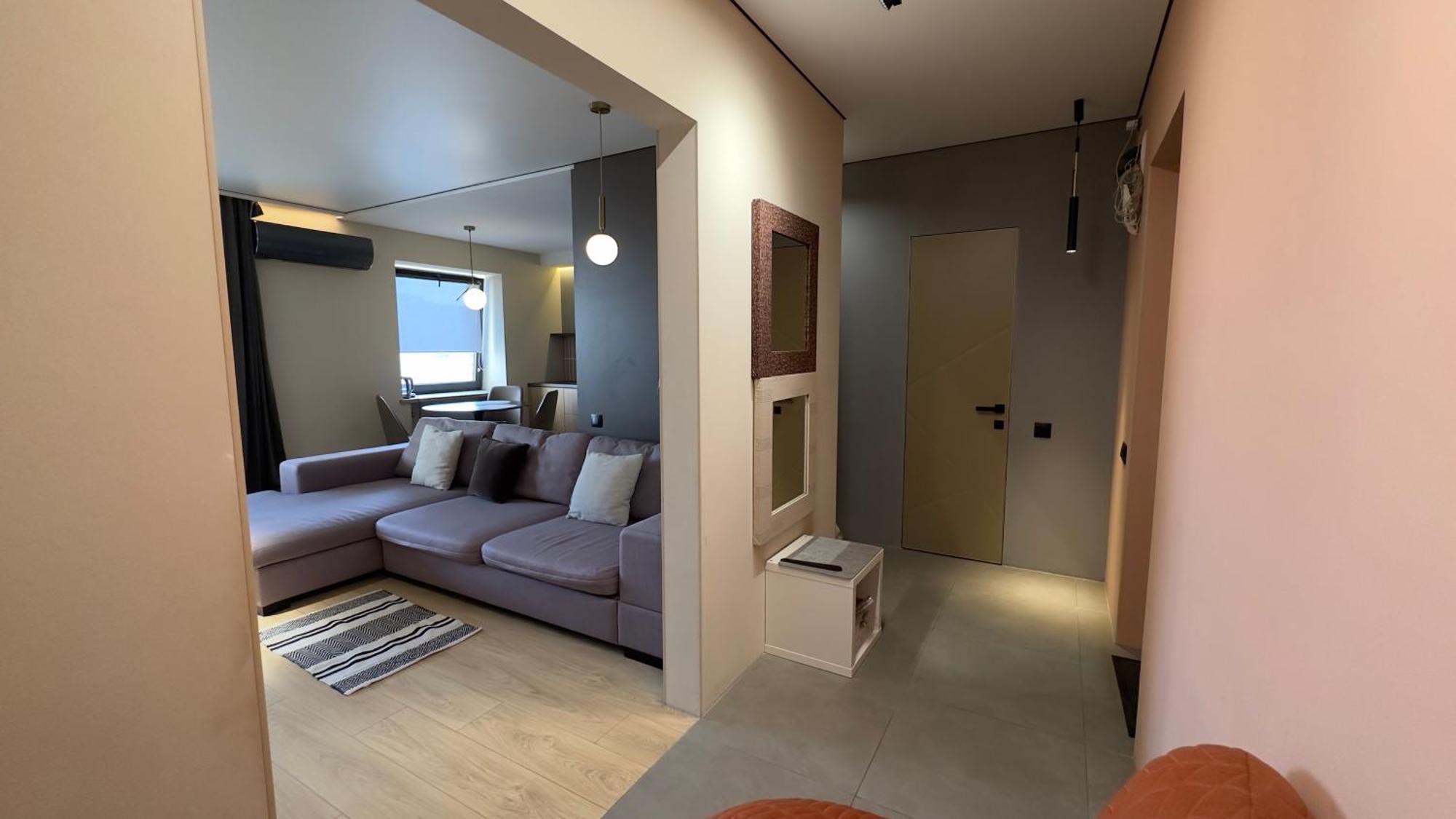 2 Room Modern Apartment View Днепър Екстериор снимка